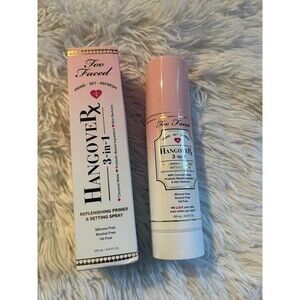 New Too Faced Hangover 3 in 1 replenishing primer setting spray